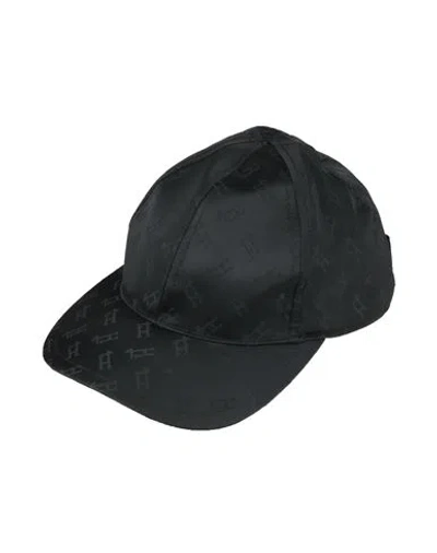 Herno Man Hat Black Size M Polyamide