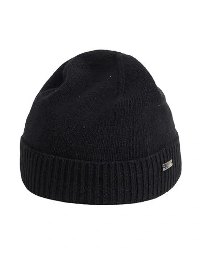 Herno Man Hat Black Size Onesize Wool