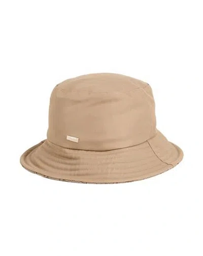 Herno Man Hat Sand Size M Cotton, Polyamide, Polyester, Viscose