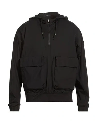 Herno Man Jacket Black Size 36 Polyamide, Elastane