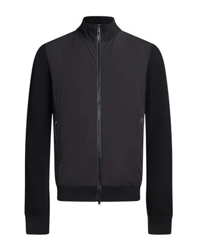 Herno Man Jacket Black Size 44 Cotton, Polyamide