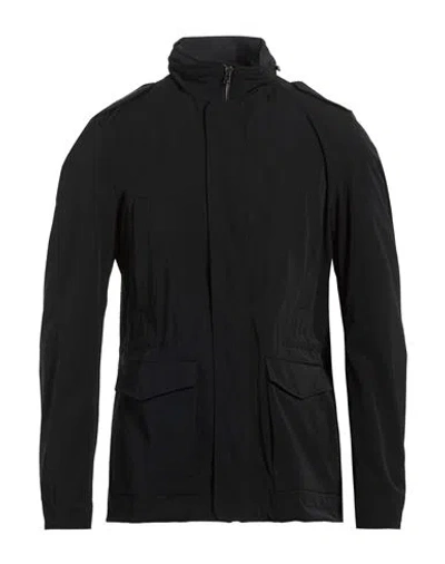 Herno Man Jacket Black Size 44 Polyester