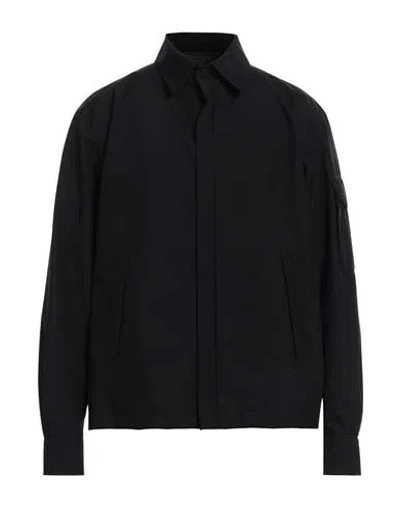 Herno Man Jacket Black Size 44 Polyester, Ptfe - Polytetrafluoroethylene In Black
