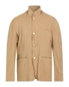 Herno Man Jacket Camel Size 44 Wool, Polyamide, Elastane, Polyurethane Coated In Brown