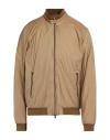 Herno Man Jacket Camel Size 48 Polyamide In Neutral