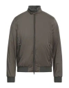 Herno Man Jacket Dark Brown Size 44 Polyamide, Polyurethane