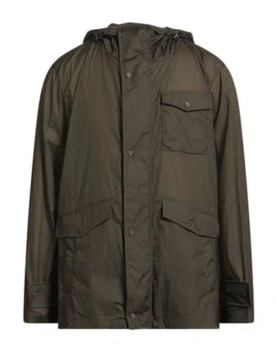 Herno Man Jacket Dark Green Size 44 Polyamide