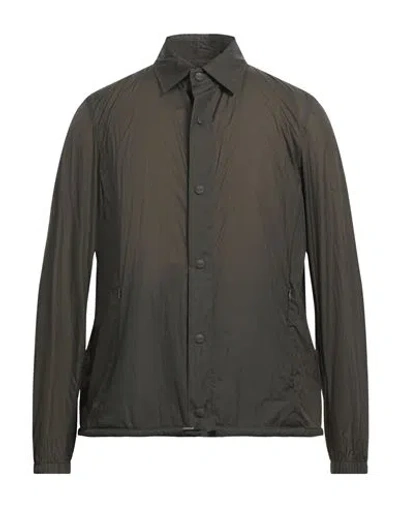 Herno Man Jacket Dark Green Size 44 Polyamide