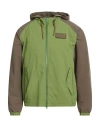 Herno Man Jacket Green Size 42 Polyester In Green