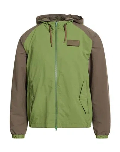 Herno Man Jacket Green Size 42 Polyester