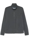 Herno Lightweight Bomber Jacket In Grey