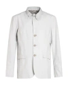 Herno Man Jacket Grey Size 40 Polyester In White