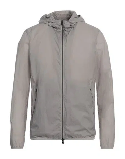 HERNO HERNO MAN JACKET GREY SIZE 40 POLYAMIDE
