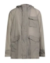 Herno Man Jacket Grey Size 44 Polyamide In Gray