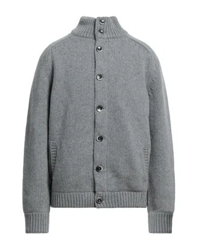 Herno Man Jacket Grey Size 44 Wool