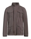 Herno Man Jacket Light Brown Size 40 Polyamide, Polyester In Beige