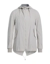 Herno Man Jacket Light Grey Size 48 Polyamide In Grey