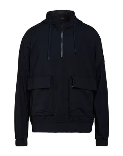 Herno Man Jacket Midnight Blue Size 40 Polyamide, Elastane