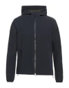 Herno Man Jacket Midnight Blue Size 40 Polyamide, Elastane