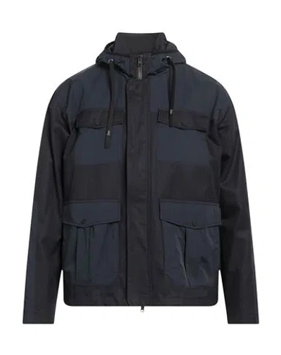 Herno Man Jacket Midnight Blue Size 42 Cotton, Polyamide