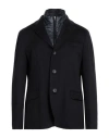 Herno Man Jacket Midnight Blue Size 44 Cashmere