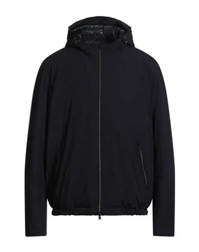 HERNO HERNO MAN JACKET MIDNIGHT BLUE SIZE 44 POLYAMIDE, ELASTANE