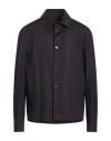 Herno Man Jacket Midnight Blue Size 46 Cotton, Elastane In Multi