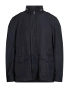 Herno Man Jacket Midnight Blue Size 50 Polyester, Viscose