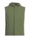 Herno Man Jacket Military Green Size 44 Polyamide, Elastane, Polyurethane In Green
