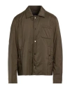Herno Man Jacket Military Green Size 44 Polyamide, Polyurethane Coated