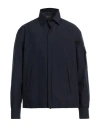Herno Man Jacket Navy Blue Size 38 Polyester, Ptfe - Polytetrafluoroethylene