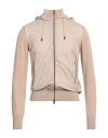 Herno Beige Cotton Down Jacket In Neutral