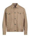 Herno Man Jacket Sand Size 48 Cotton In Multi