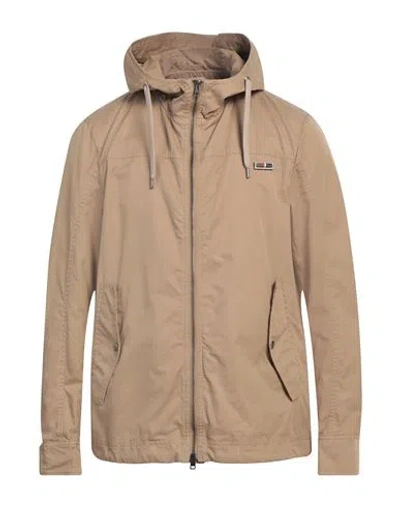 Herno Man Jacket Sand Size 48 Cotton In Beige