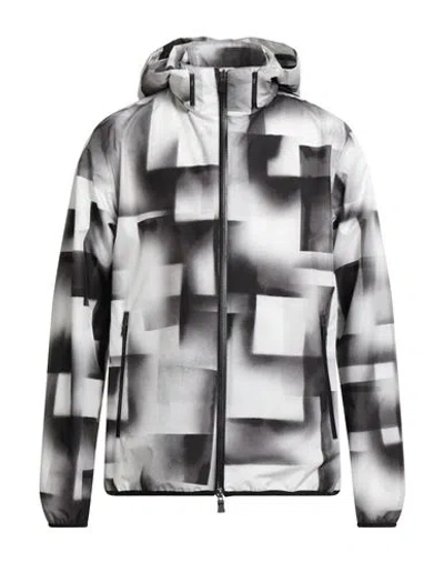 Herno Man Jacket White Size 42 Polyester, Polyamide, Elastane