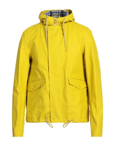 Herno Overcoats In Yellow