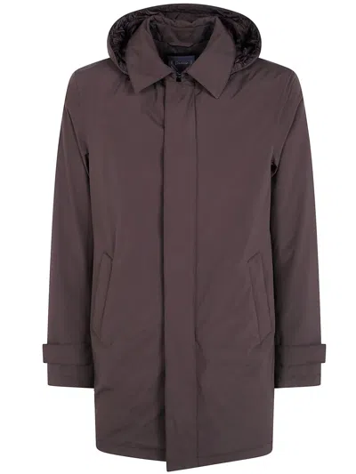 Herno Man Medium Sport Jacket In Burgundy