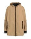 Herno Man Overcoat & Trench Coat Beige Size 40 Polyester, Polyamide, Polyurethane In Brown