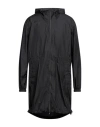 Herno Man Overcoat & Trench Coat Black Size 42 Polyamide, Polyurethane Resin In Black