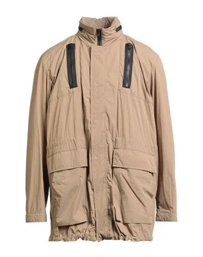 Herno Man Overcoat & Trench Coat Camel Size 40 Polyamide In Nude