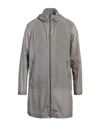 Herno Man Overcoat & Trench Coat Grey Size 40 Polyamide