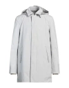 Herno Man Overcoat & Trench Coat Grey Size 42 Polyester, Polyurethane