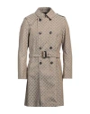 Herno Man Overcoat & Trench Coat Khaki Size 44 Polyester, Cotton In Beige