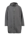 Herno Man Overcoat & Trench Coat Lead Size 42 Polyamide In Grey