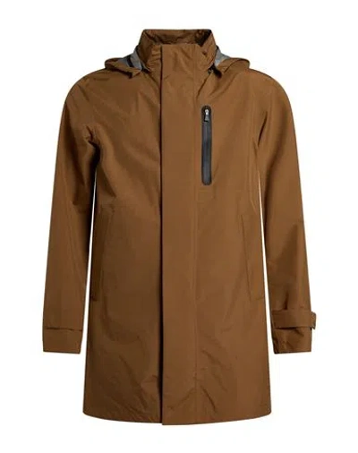 Herno Man Overcoat & Trench Coat Light Brown Size 40 Polyester In Beige