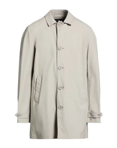 Herno Man Overcoat & Trench Coat Light Grey Size 48 Polyamide, Polyurethane In Neutral
