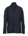 Herno Overcoats In Midnight Blue