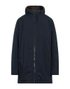 Herno Man Overcoat & Trench Coat Midnight Blue Size 46 Polyester