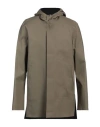 Herno Man Overcoat & Trench Coat Military Green Size 46 Cotton, Elastane In Green