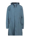 Herno Man Overcoat & Trench Coat Pastel Blue Size 46 Polyester
